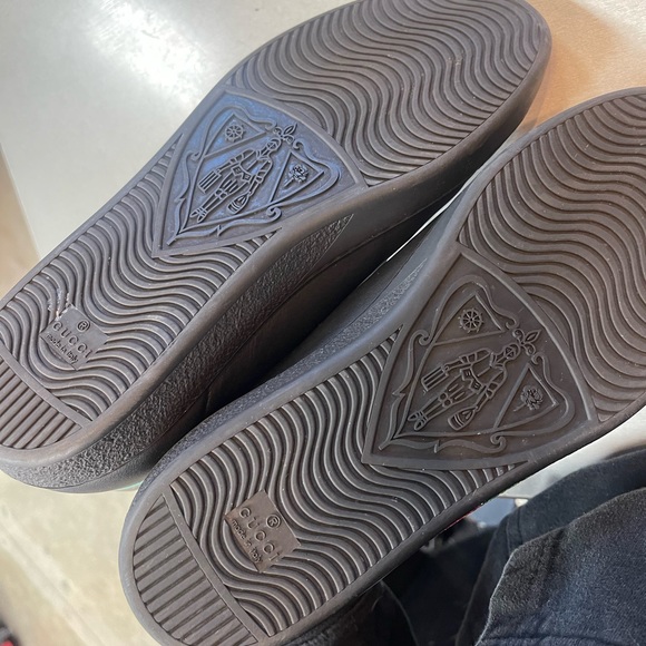 GUCCI LEATHER SNEAKERS MENS 11 - Picture 5 of 5